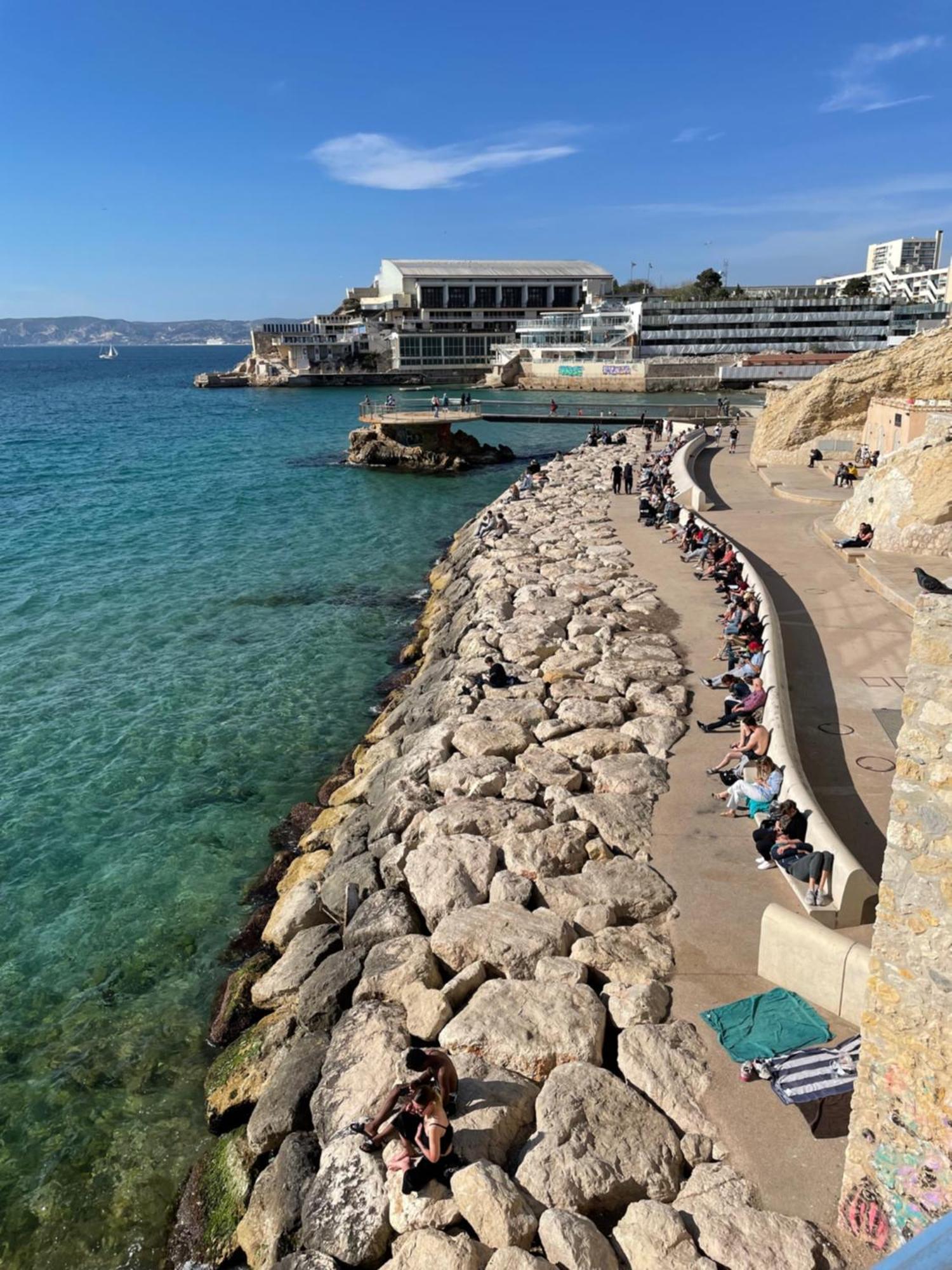 Vue Mer Le Panoramique Vieux-Port De Marseille Exterior photo